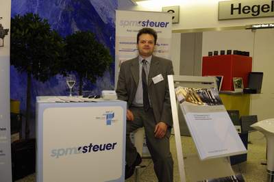 spm steuer booth at the Printcongress